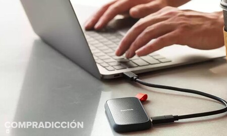 Lleva tus archivos seguros a todas partes con este disco duro SSD: SanDisk Portable SSD de 1 TB a precio mínimo en Amazon por 109,99 euros
