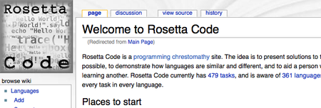 Rosetta Code: un problema, mil lenguajes