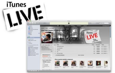 Apple solicita el registro de la marca iTunes Live