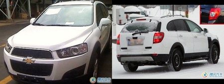Anticipo del restyling del Chevrolet Captiva