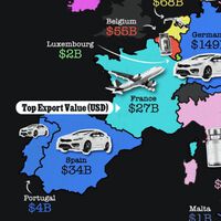 Este mapa te enseña de un vistazo rápido por qué Europa necesita protegerse de los coches chinos