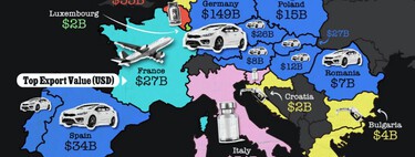 Este mapa te enseña de un vistazo rápido por qué Europa necesita protegerse de los coches chinos