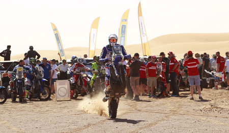 Xavier de Soultrait y Yamaha derrotan a Gerard Farrés para llevarse la victoria en el Merzouga Rally