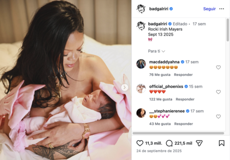 Rocki Irish Mayers hija de Rihanna