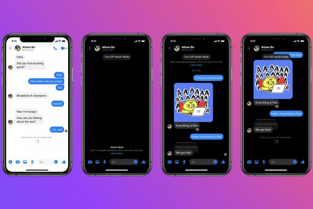 Messenger e Instagram estrenan conversaciones efímeras con mensajes que desaparecen y avisos al hacer capturas de pantalla