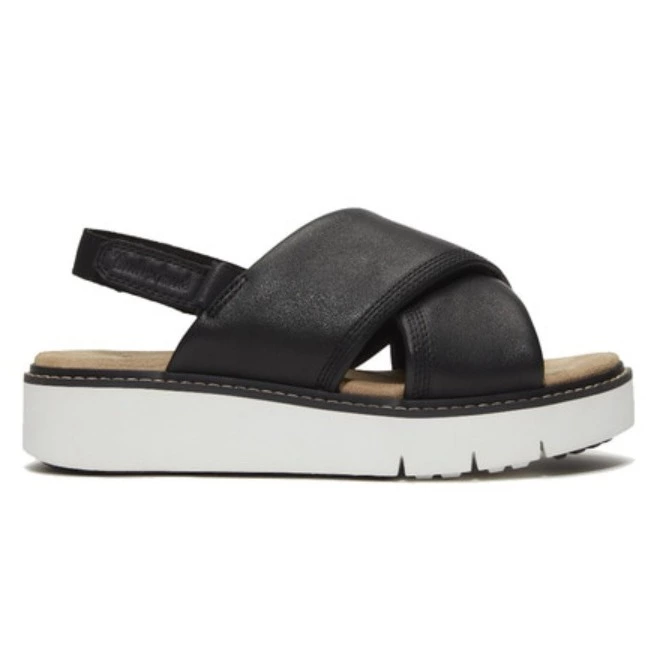 Timberland Sandalia Safari Dawn Backstrap para mujer en negro