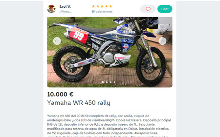 Javi Vega Yamaha Wallapop