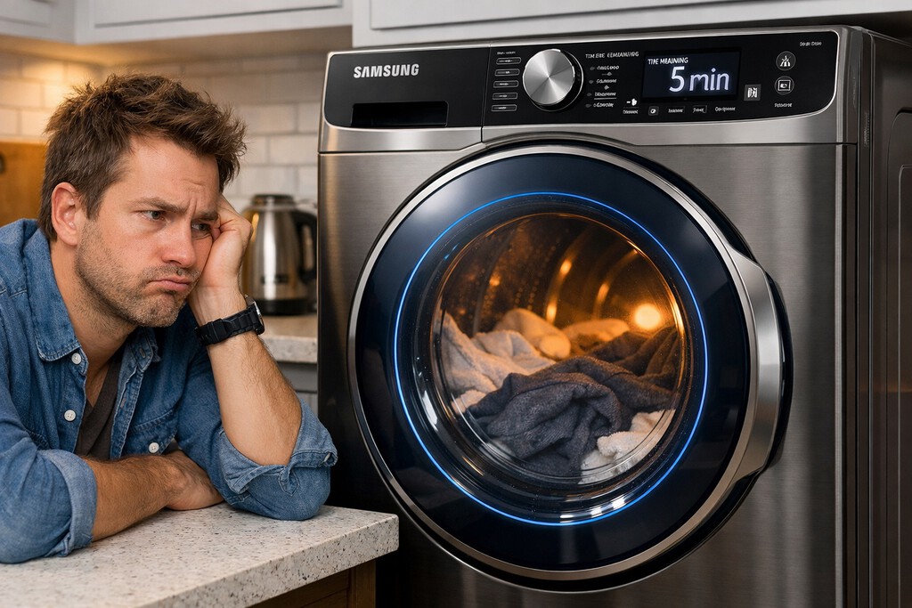 Cuando la secadora se eterniza con sólo cuatro prendas, no está fallando. Este es el motivo y así se soluciona 