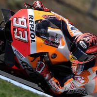 Marc Márquez ha sido el más rápido del test de MotoGP en Brno con la ausencia de Maverick Viñales