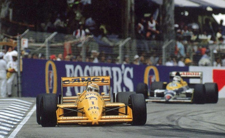 Nelson Piquet Lotus Honda GP Australia 1988