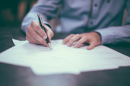 Firma De Contrato