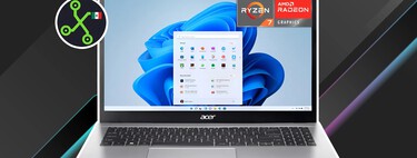 Laptop barata con teclado completo y 16 GB de RAM. Tiene más puertos que muchas otras computadoras 