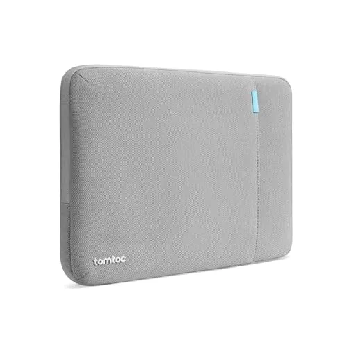 tomtoc 360° Funda Tablet para 13 Pulgadas iPad Air M4/M3/M2 2026, 13 Pulgadas iPad Pro M5/M4, 12,9" iPad Pro M2&M1, Funda con Compartimento para Accesorio, Compatible con Magic/Smart Keyboard Folio