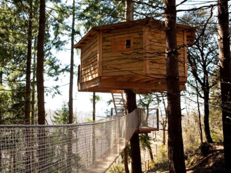 Cabanes las arbres