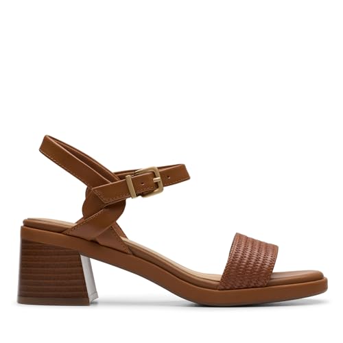 Clarks - Jaylan Ray, Sandalia De las mujeres, Tan Interest,