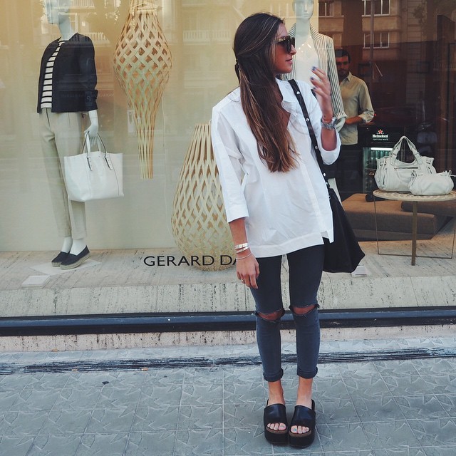 Los ripped jeans, la tendencia viral que resurgió gracias a Instagram