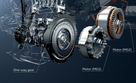 Motor del Toyota Prius Plug-in Hybrid