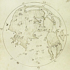 Thomas Harriot desbanca a Galileo como el primer cartógrafo de la luna