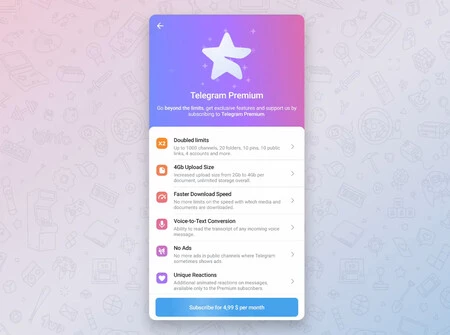 Se filtran los detalles de "Telegram Premium": cuánto costará y qué mejoras brindará