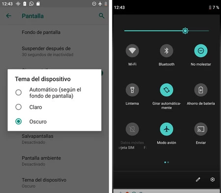 Cómo activar el modo oscuro en Android Auto