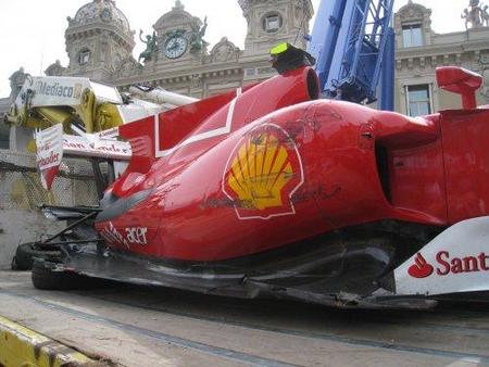 Fernando Alonso reconoce su error en el accidente
