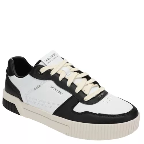 Skechers Jade STRANE, Zapatillas Hombre, White, 48.5 EU