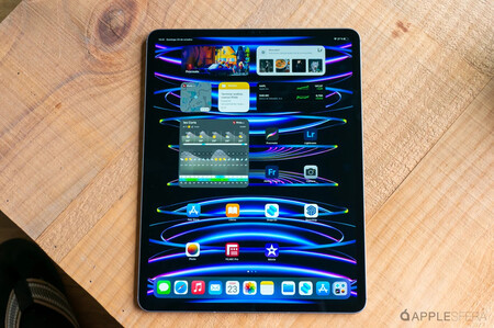 iPad Pro de 12,6 pulgadas en fotografía de análisis