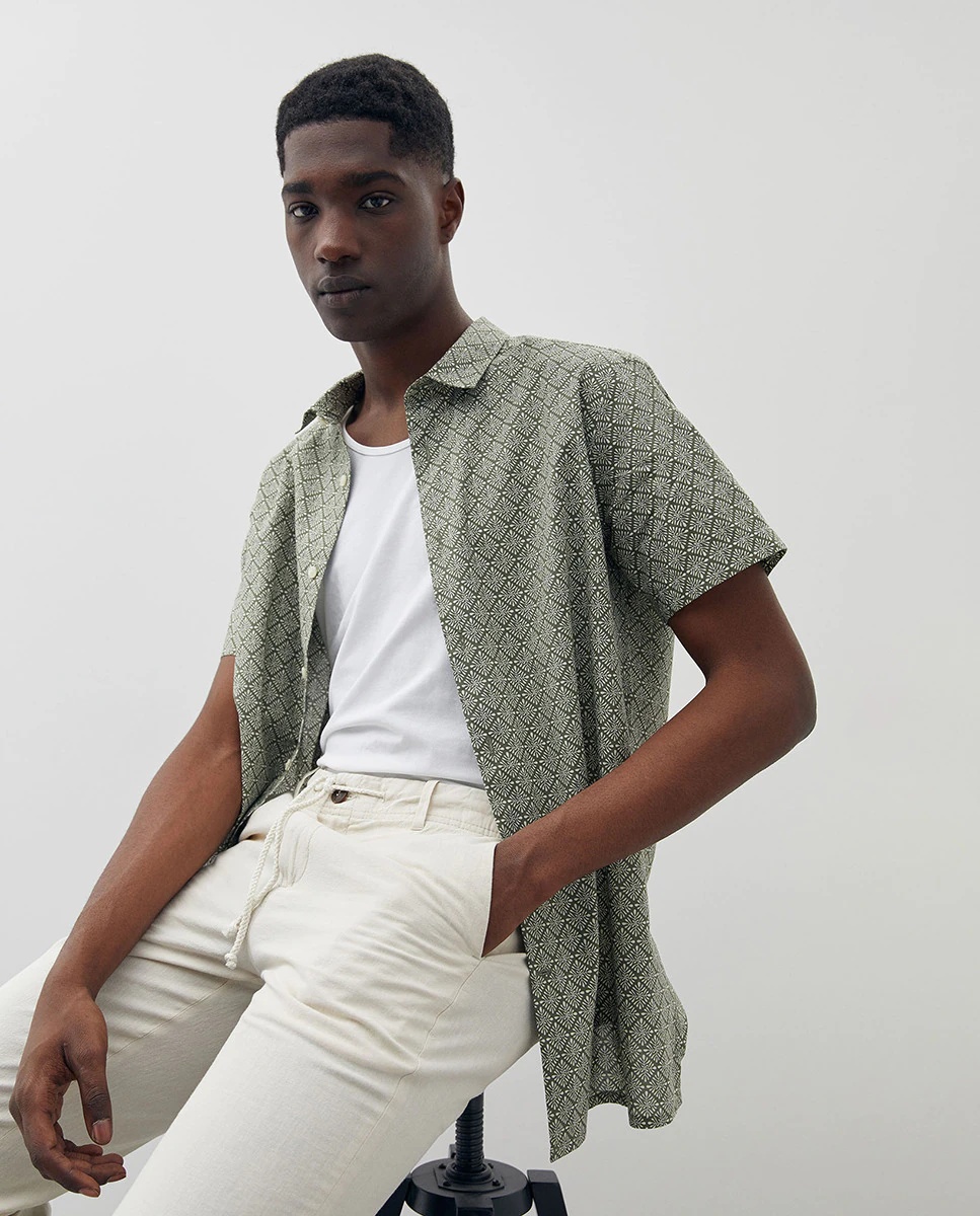 Camisa verde