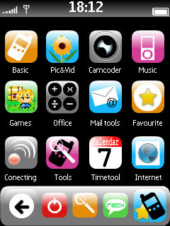 iTheme, interfaz del iPhone para Series 60