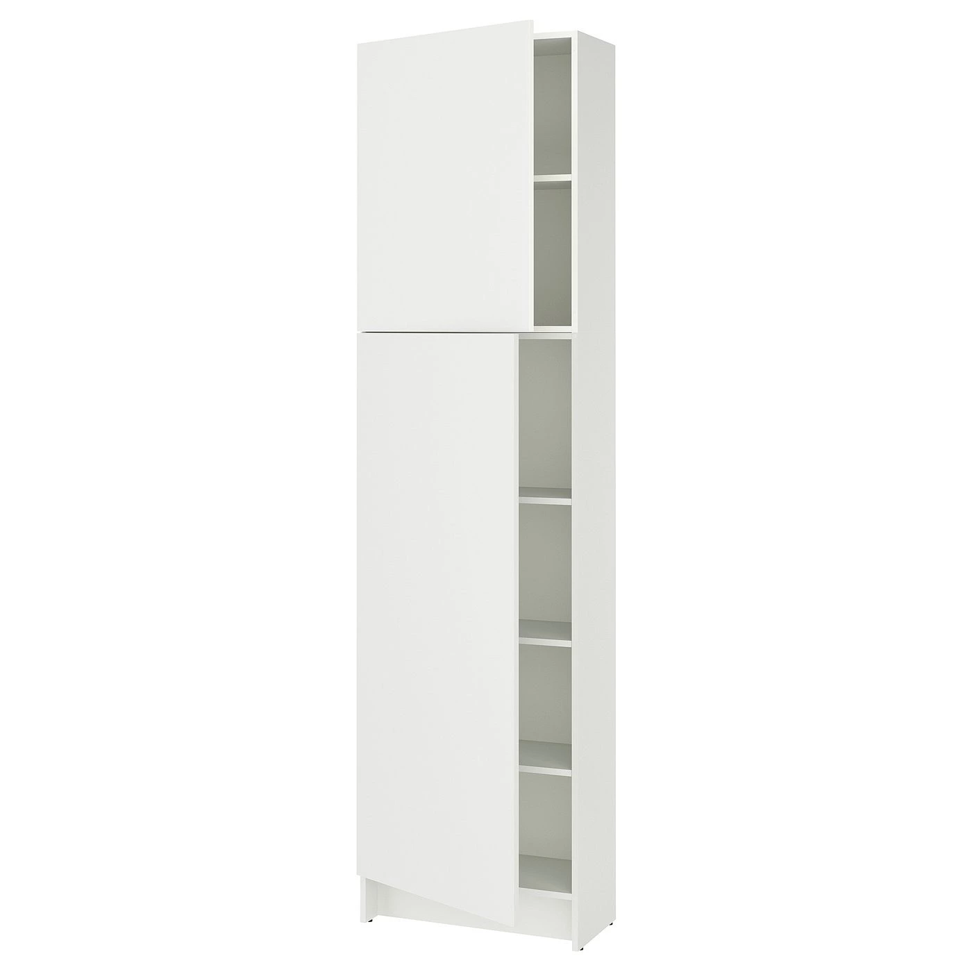 KNOXHULT
Armario alto+puertas, blanco, 60x31x228 cm