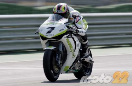 Carlos Checa recta de meta