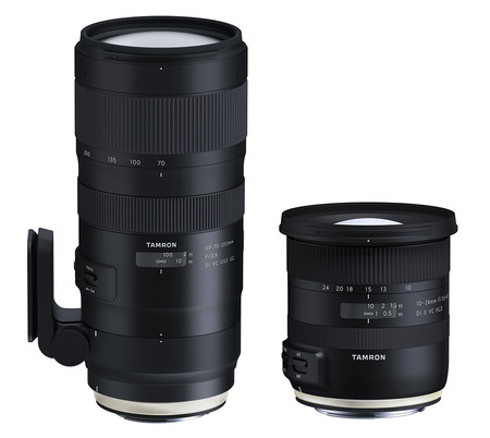Tamron SP 70‐200mm ƒ2.8 y 10-24mm ƒ3.5-4.5, nuevos objetivos tele y gran angular para renovar el catálogo de la firma
