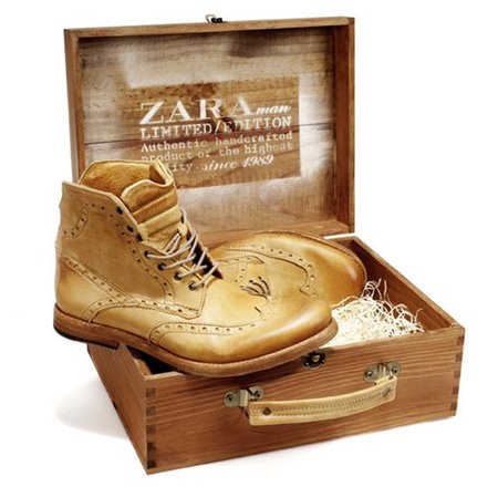 Zara saca una edición limitada de botines de piel