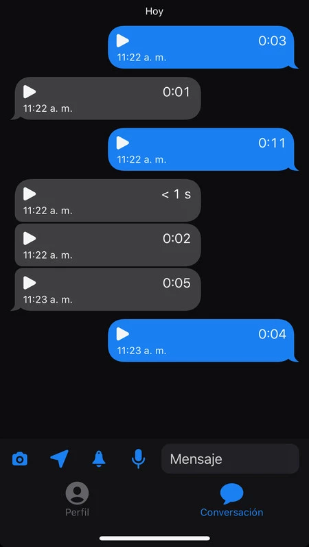 彼らが送ってくるメッセージをライブで聞かなくても、蓄積される履歴でいつでも聞くことができます。