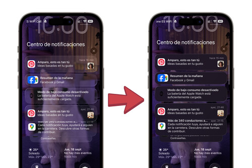 iOS 26 ha inundado el iPhone de transparencias. Hay un botón casi oculto para volver al diseño de antes