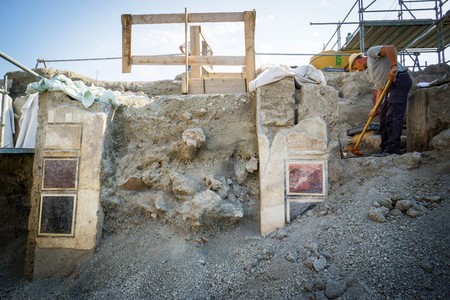 Pareti Dell Atrio Casa Di Giove
