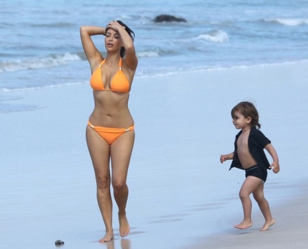 Kim Kardashian vacaciones méxico