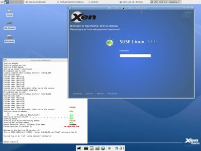 Xen 3.0.3, mejoras a la vista