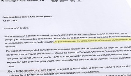 Llamada a revisión de Volkswagen
