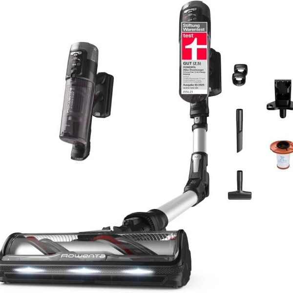 Aspiradora escoba sin cable Rowenta RH9A32 150AW Autonomía 60min Kit accesorios LED