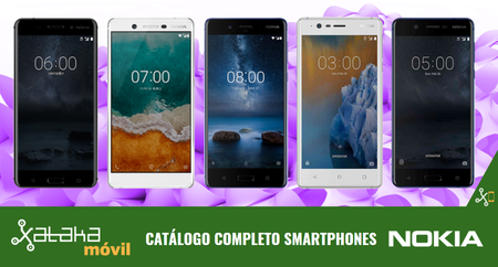 Nokia 7, así encanja dentro del catálogo completo de smartphones Nokia