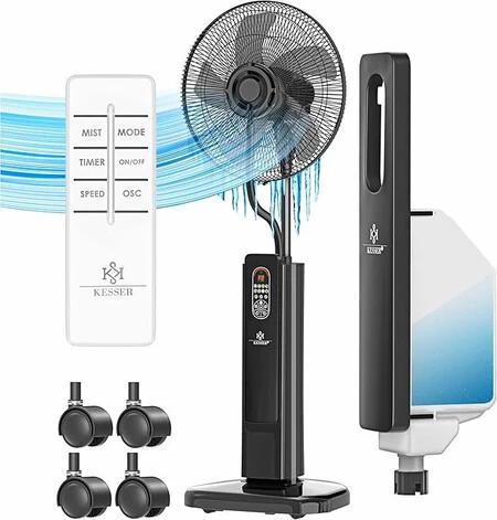 Ventilador con neubilizador KESSER