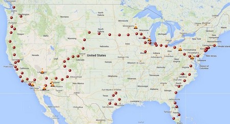 Red de Supercargadores Tesla