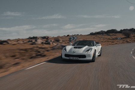 Corvette Z06 Prueba delantera lateral