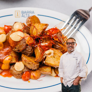 El chef Dani Roca ha conseguido que sus patatas bravas triunfen en Madrid y Barcelona. El secreto está en sus tres salsas y en el tipo de patata: "Son para mojar pan" 