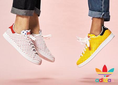 Pharrel presenta “Polka Dot” en colaboración con Adidas