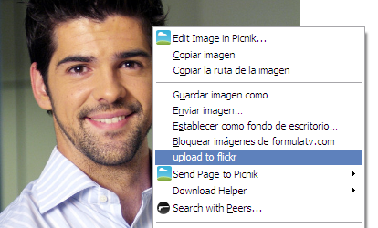 Sube imágenes a Flickr directamente desde Firefox