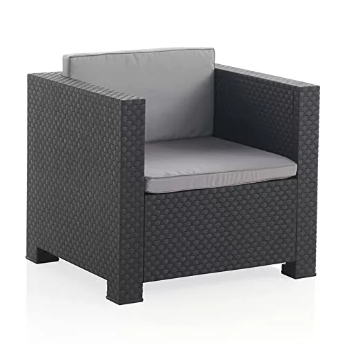 SILLÓN Individual Diva Grafito