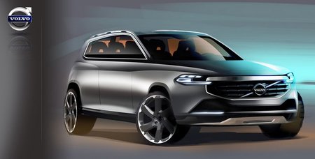 Primeros bocetos del nuevo Volvo XC90