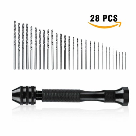 Oferta flash en el set de 28 piezas para taladrar con precisión de E.Durable: hasta medianoche cuesta 10,19 euros